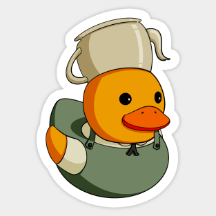 Greg Rubber Duck Sticker